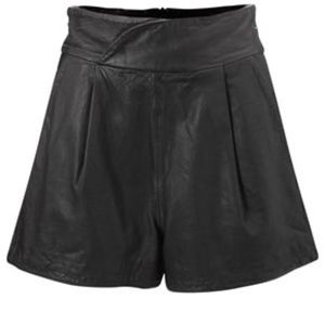 French Connection Genuine Leather Shorts